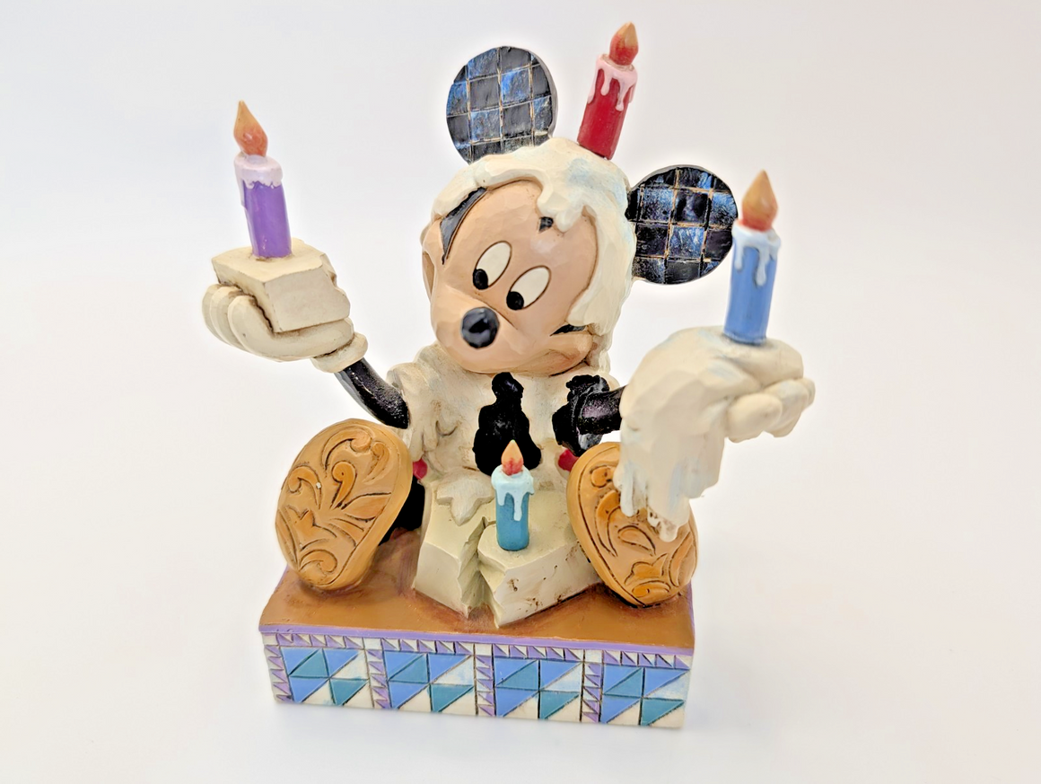 Disney Traditions Showcase Mickey Mouse Figurine Heres To You Birthday Jim Shore19