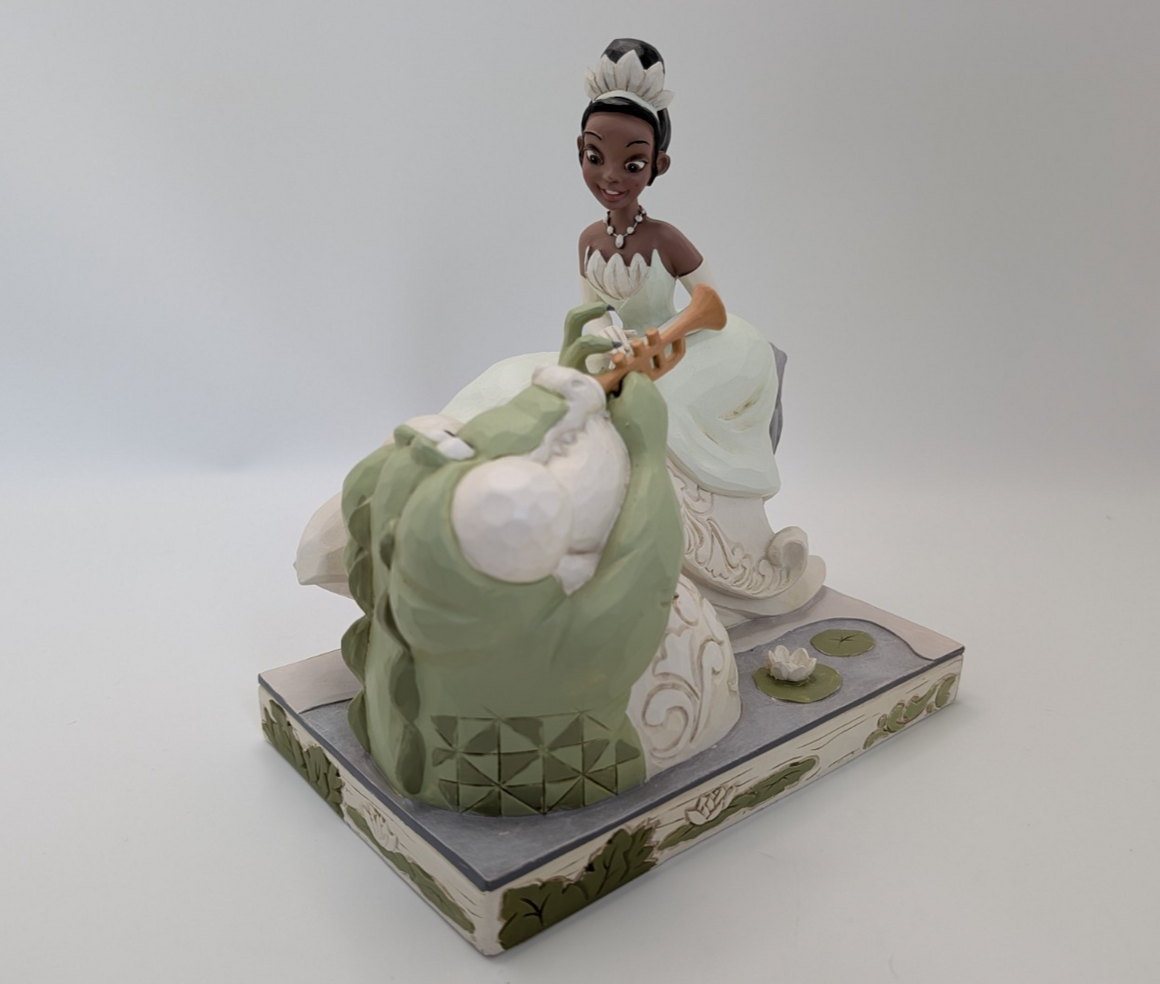 Disney Traditions Tiana and Louis Bayou Beauty White Woodland 6008065 Boxed - view 12