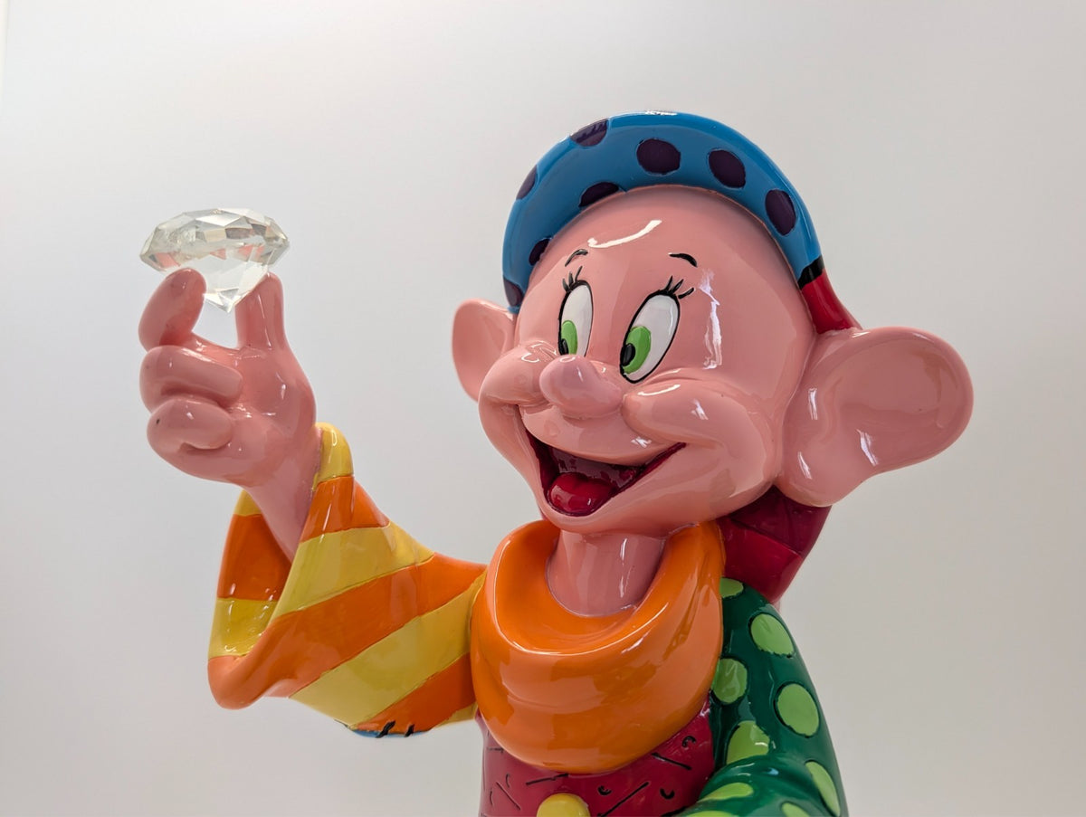 Disney Britto Dopey Snow White 4055687 unboxed figurine - original tag