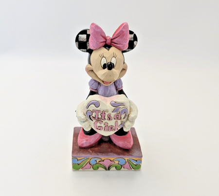 Disney Traditions Minnie Mouse It's a Girl figurine 4043664