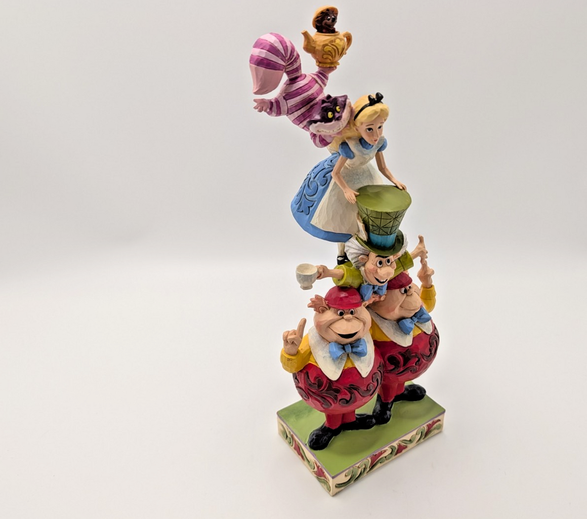 Disney Traditions Alice in Wonderland We're All Mad Here figurine photo 13