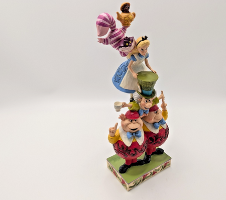 Disney Traditions Alice in Wonderland We're All Mad Here figurine photo 13
