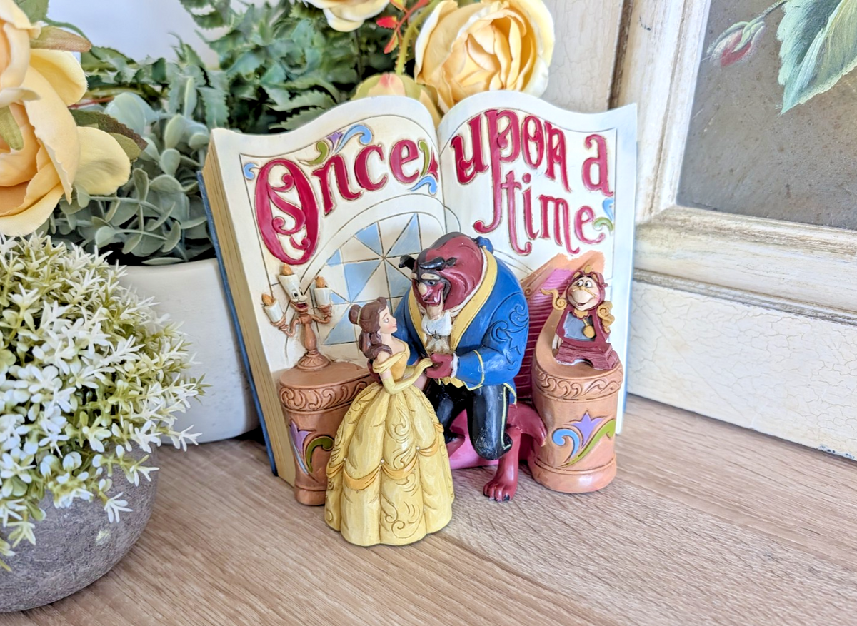 Disney Traditions Belle and Beast Love Endures 4031483 by Jim Shore - Unboxed - product view 2