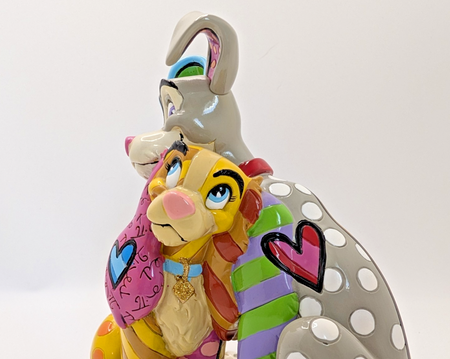 Disney Britto Lady and the Tramp 4046355 pop art figurine - view 17