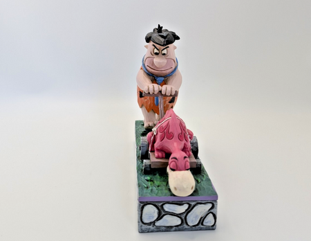 Jim Shore Flintstones Fred Flintstone Mower-a-saurus figurine 4058333 photo 8