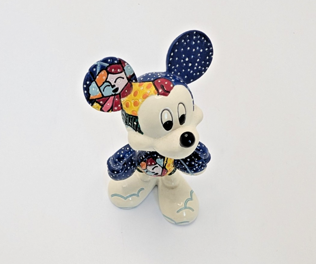 Disney Britto Mickey Mouse Winter Fun figurine 4021841 photo 11