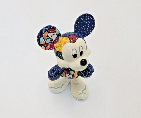 Disney Britto Mickey Mouse Winter Fun figurine 4021841 photo 11