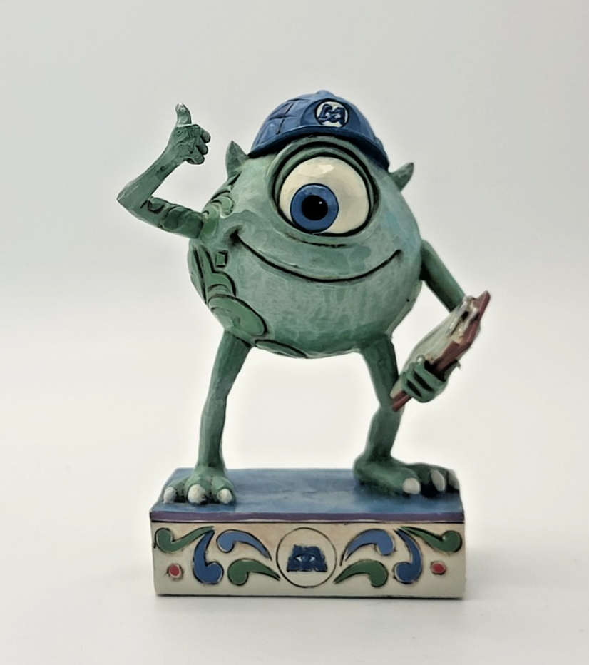 Disney Traditions Mike Figurine Monsters Inc Ornament Pixar Good Morning Boxed1