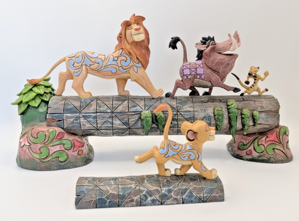 Disney Traditions Lion King Carefree Camaraderie 4057955 by Jim Shore - Boxed with Tag - product view 7