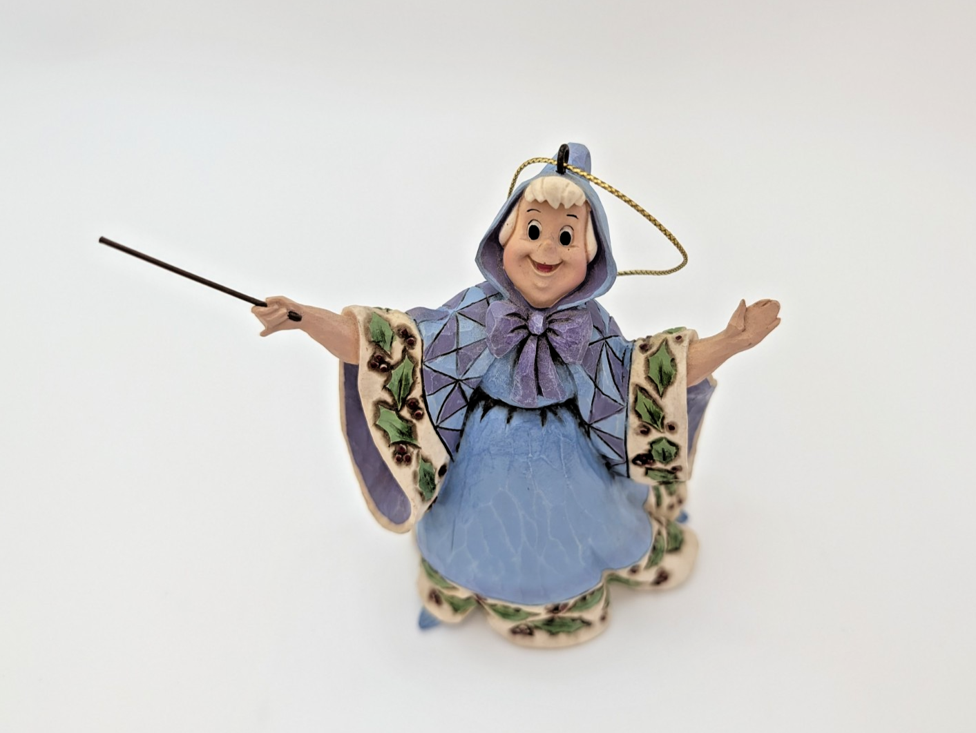 Disney Traditions Fairy Godmother Cinderella hanging ornament A20408