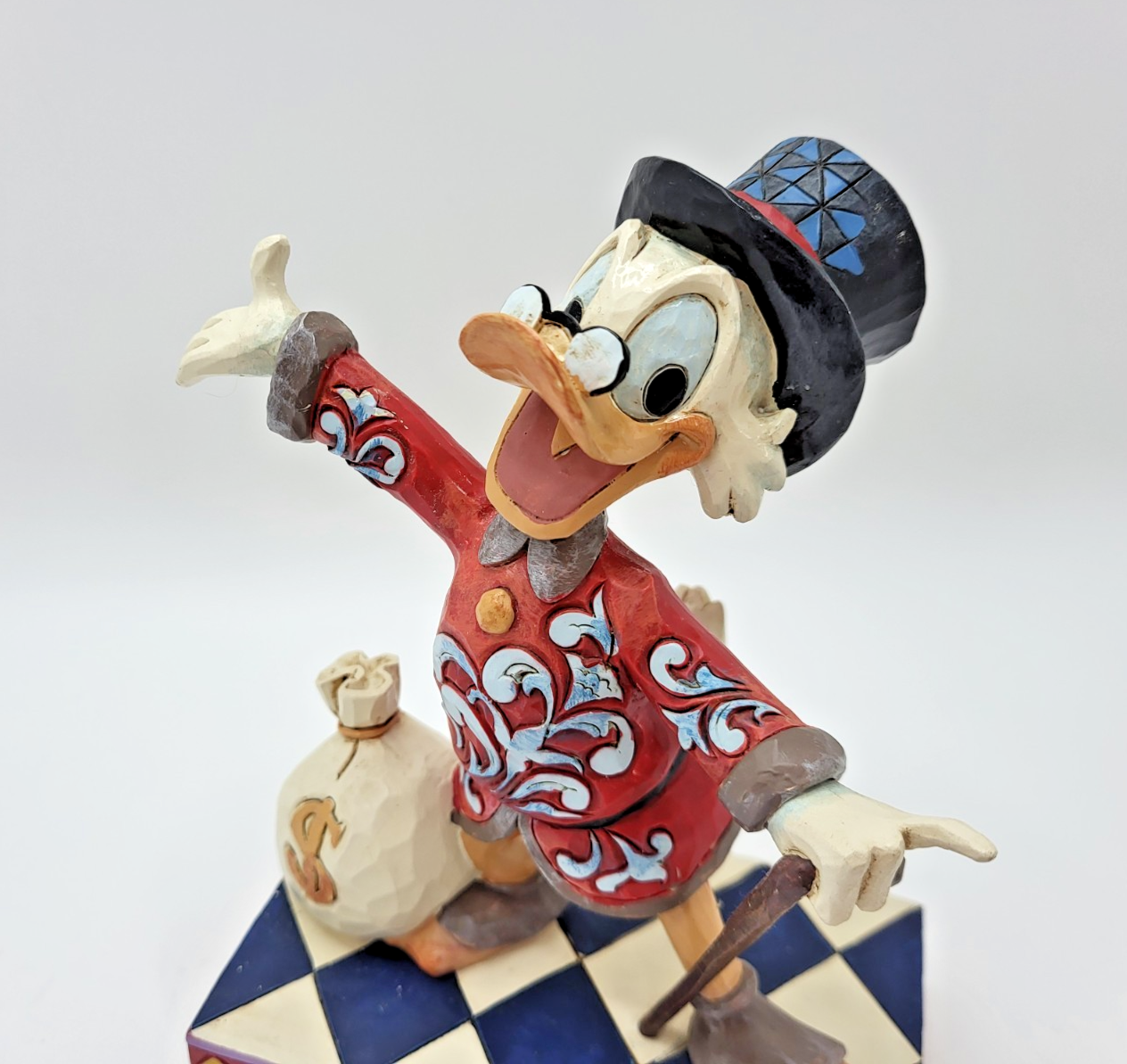 Disney Traditions Scrooge McDuck Treasure Seeking Tycoon Ornament DuckTales12