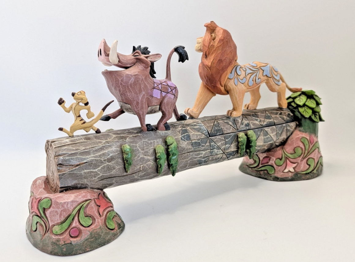 Disney Traditions Lion King Carefree Camaraderie 4057955 by Jim Shore - Boxed with Tag - product view 9