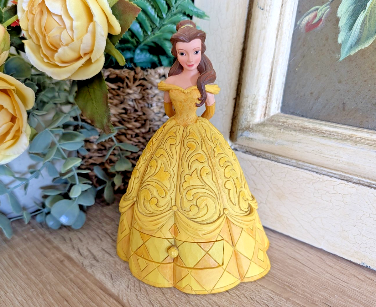 Disney Traditions Belle Treasure Keeper A29503 by Jim Shore figurine