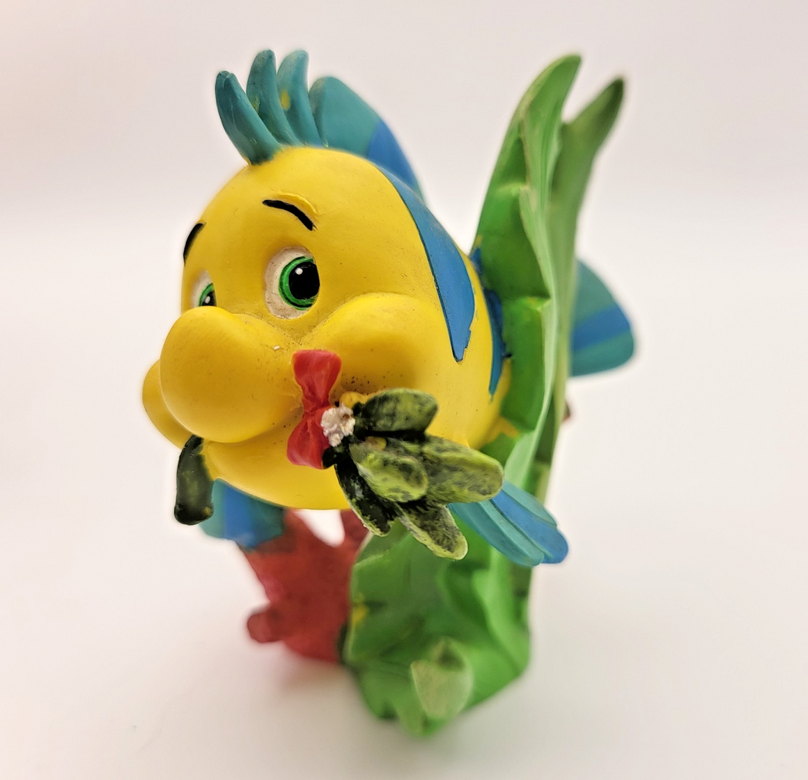 Disney Showcase Ariel & Flounder Christmas Figurine – Enesco Little Mermaid11