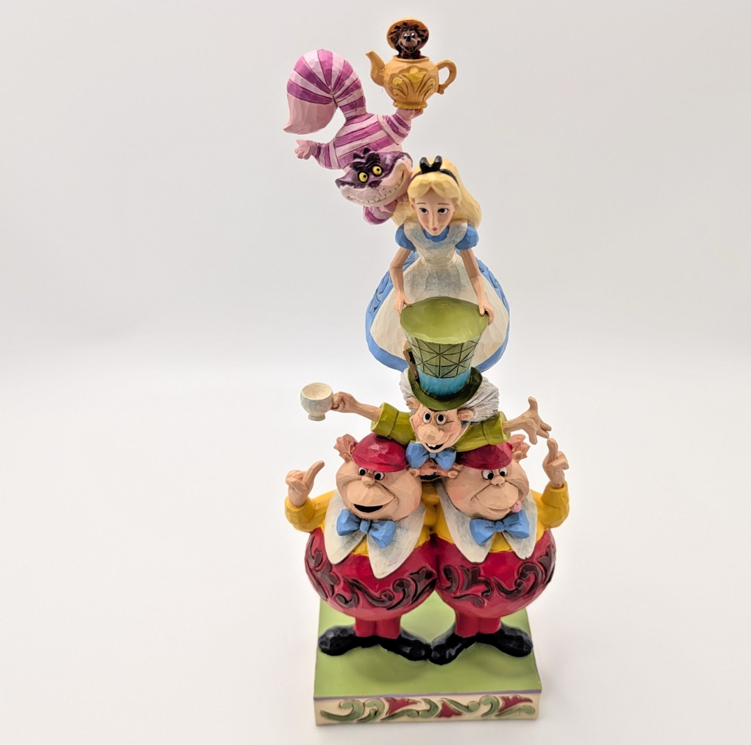 Disney Traditions Alice in Wonderland We're All Mad Here figurine photo 6