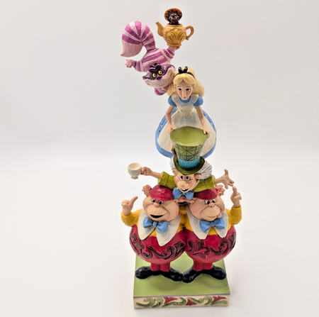 Disney Traditions Alice in Wonderland We're All Mad Here figurine photo 6