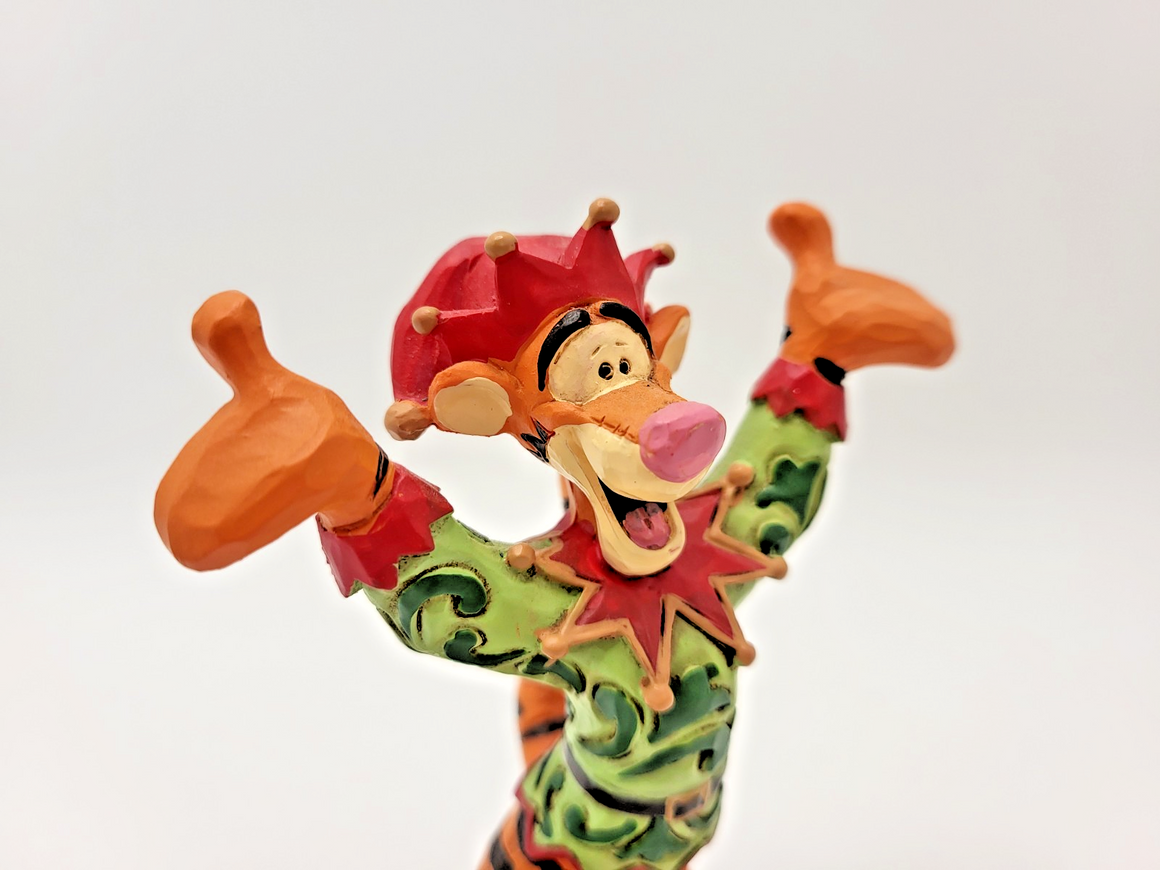 Disney Traditions Tigger Figurine Ecstatic Elf Ornament Jim Shore 600898317