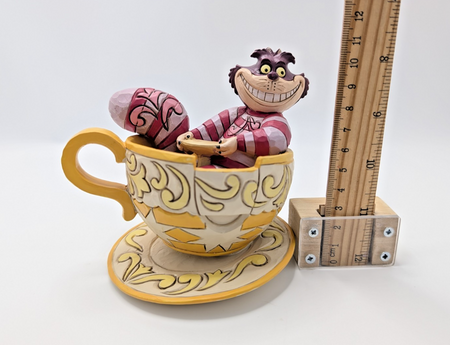Disney Traditions Cheshire Cat Mad Tea Party 4032117 – detail and condition photograph 17