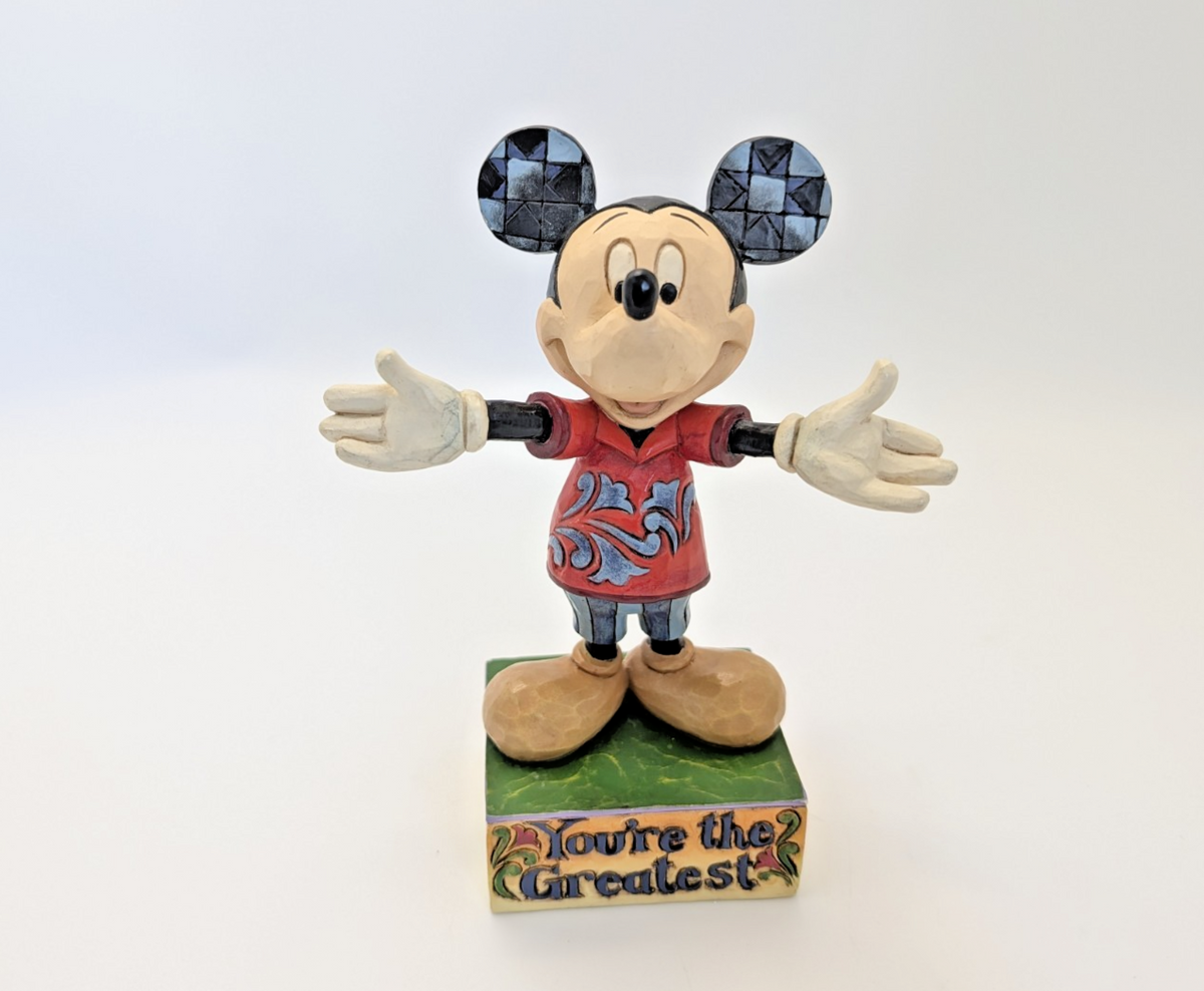 Disney Traditions Mickey Mouse You're the Greatest 4049637 – three-quarter view