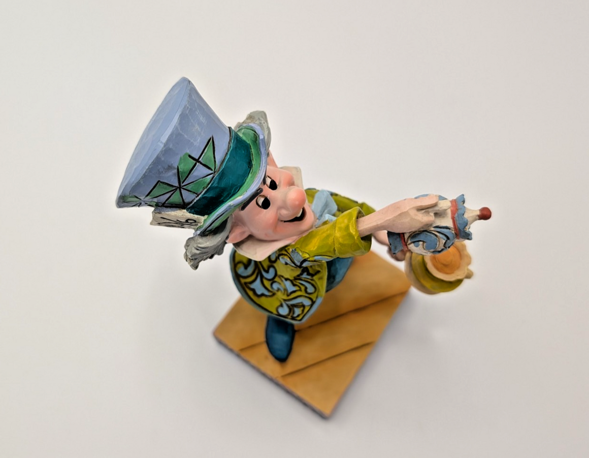 Disney Traditions Showcase Mad Hatter Figurine Spot Of Tea Alice In Wonderland19
