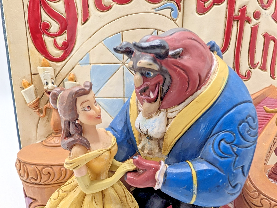 Disney Traditions Belle and Beast Love Endures 4031483 by Jim Shore - Unboxed - product view 19