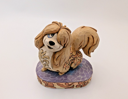 Disney Traditions Showcase Flirtatious Peg Figurine Lady & Tramp Jim Shore Boxed12