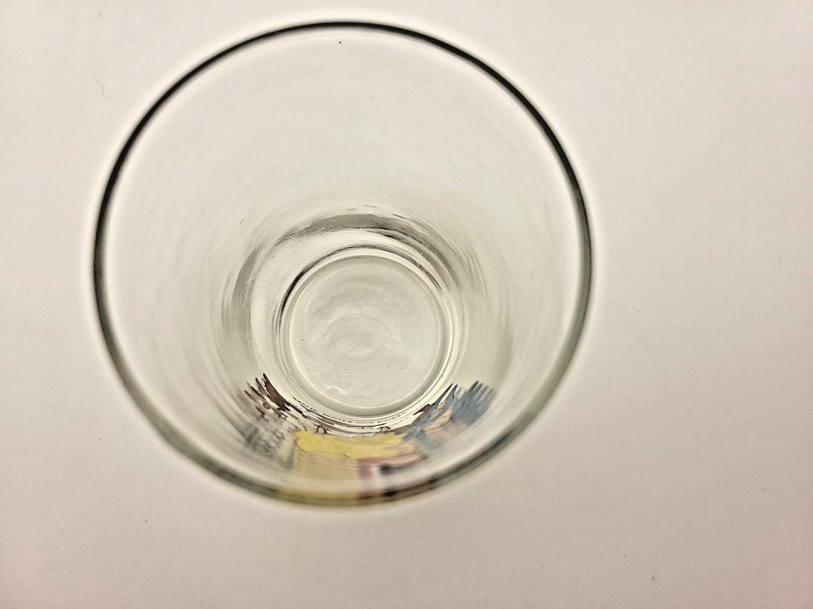 Vintage Disney Snow White Dopey Glass Tumbler 1980s 1990s Collectible Snow White3