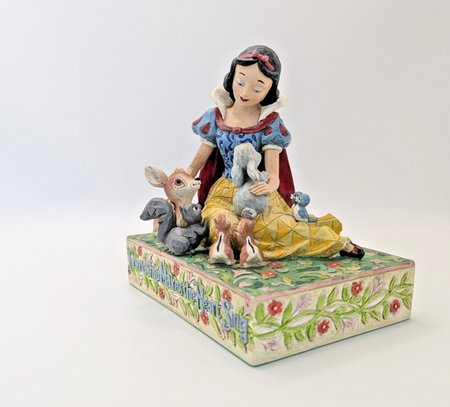 Disney Traditions Showcase Snow White Figurine Friendship Makes The Heart Sing6