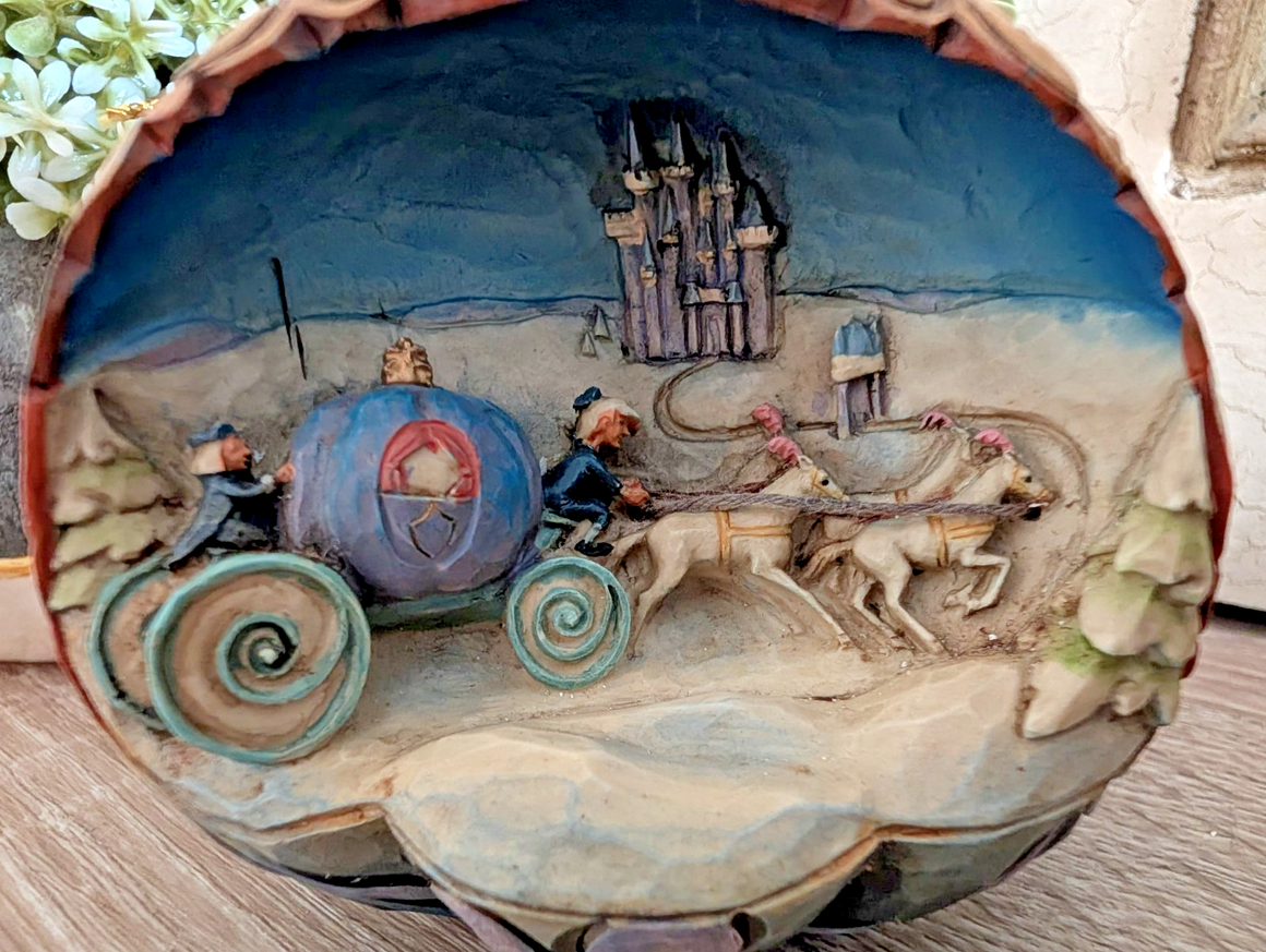 Disney Traditions Cinderella Pumpkin Coach ornament A20409 photo 3