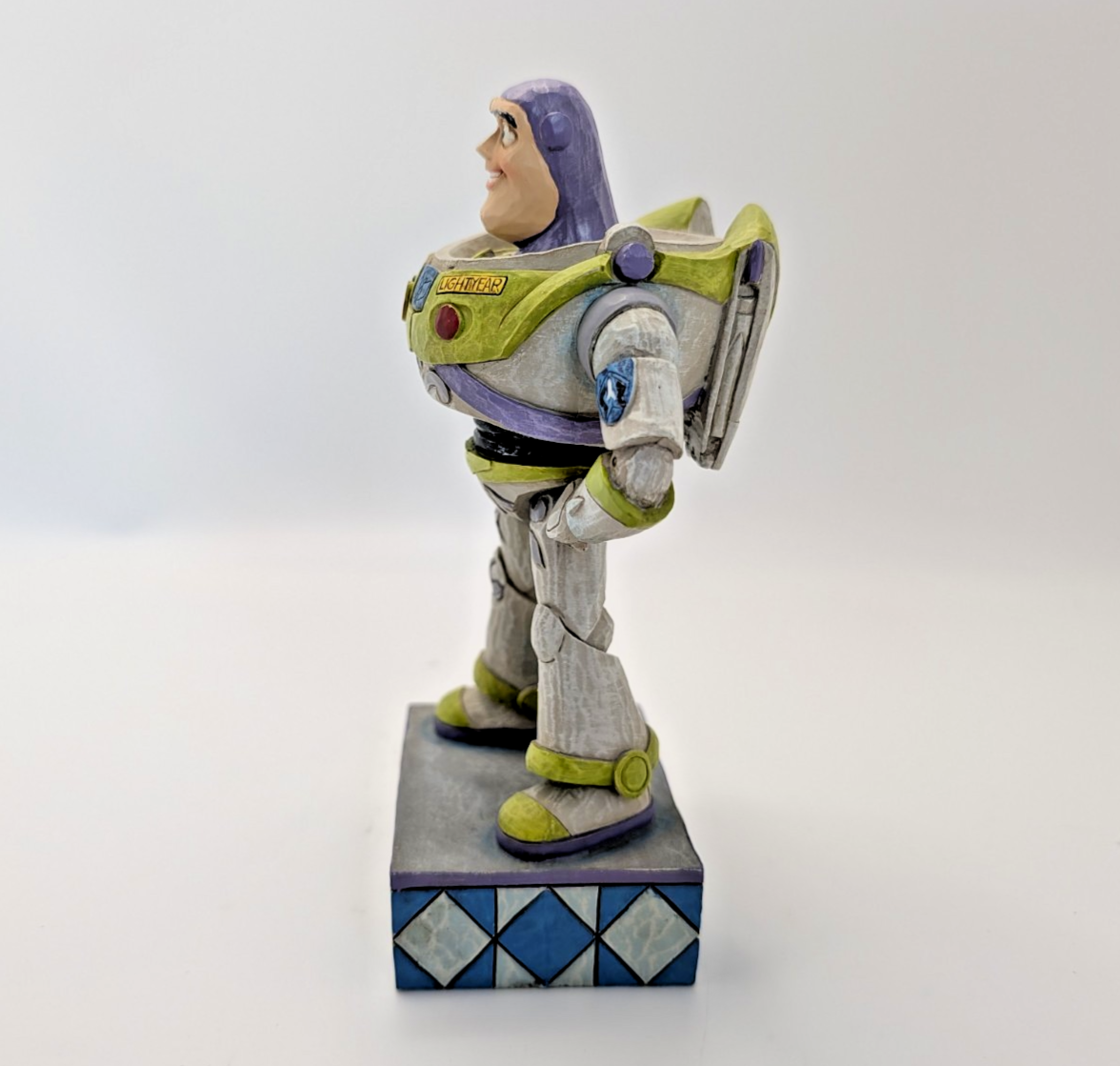 Enesco Disney Toy Story Buzz Lightyear Figurine 7" "To Infinity" 40314916