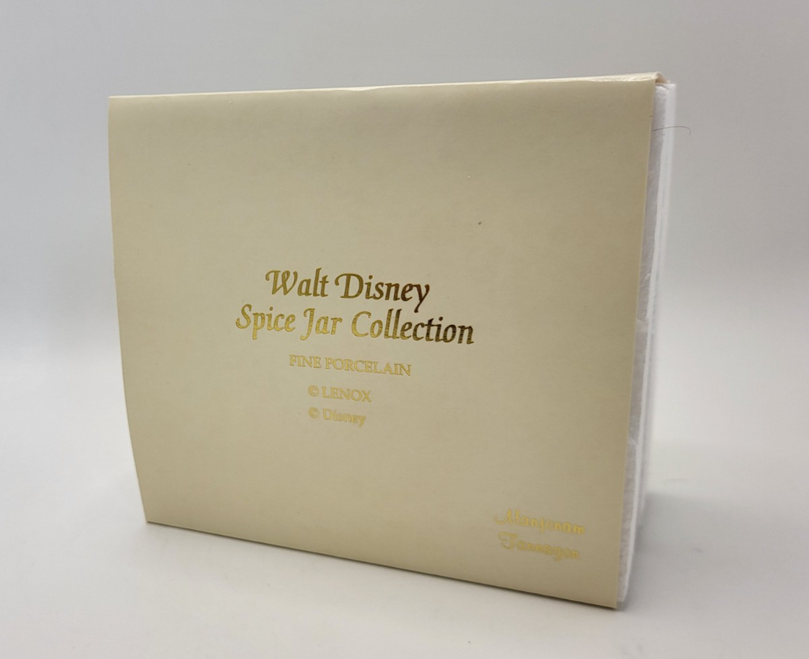 Lenox Disney Spice Jars Marjoram & Tarragon Donald & Daisy Duck Brand New In Box16