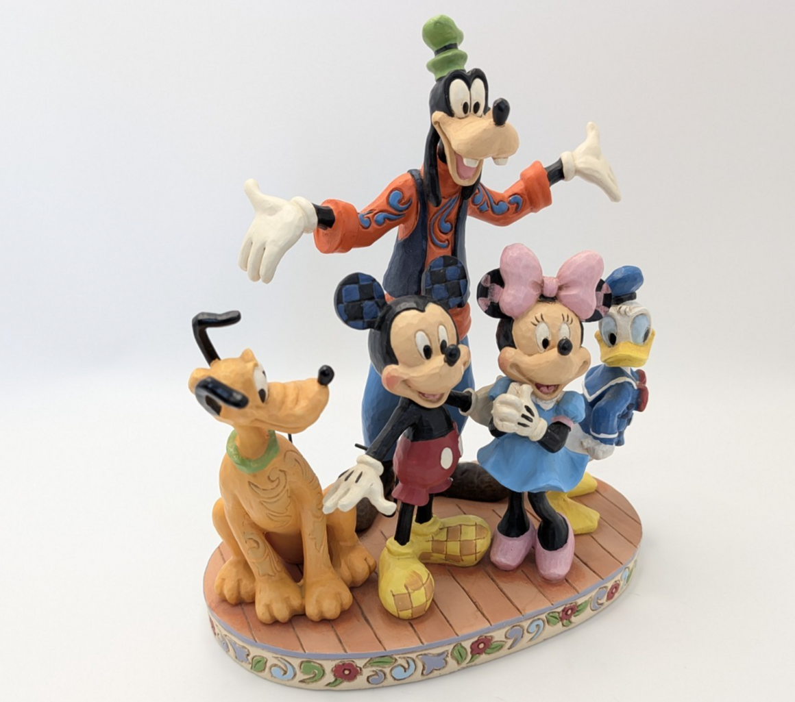 Alternate view of Disney Traditions The Gang's All Here 4056752 Mickey and Friends figurine
