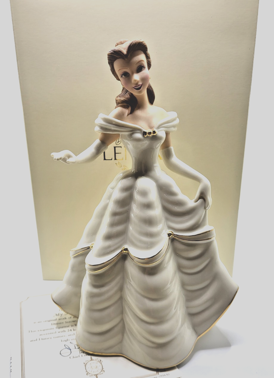 Lenox Belle Beauty & The Beast My Heart Is Yours Figurine Boxed & Certificate13