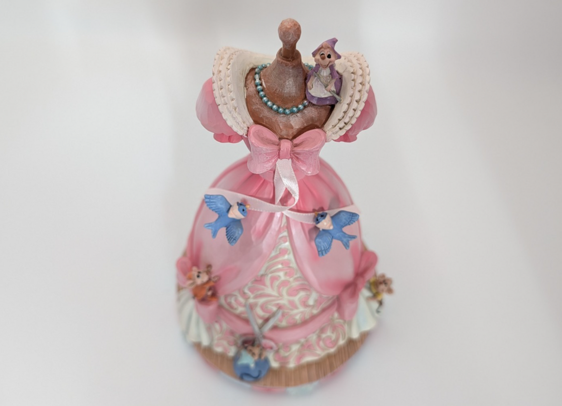 Disney Traditions Cinderella A Dress for Cinderelly Musical 6016340 by Jim Shore - Boxed - product view 18