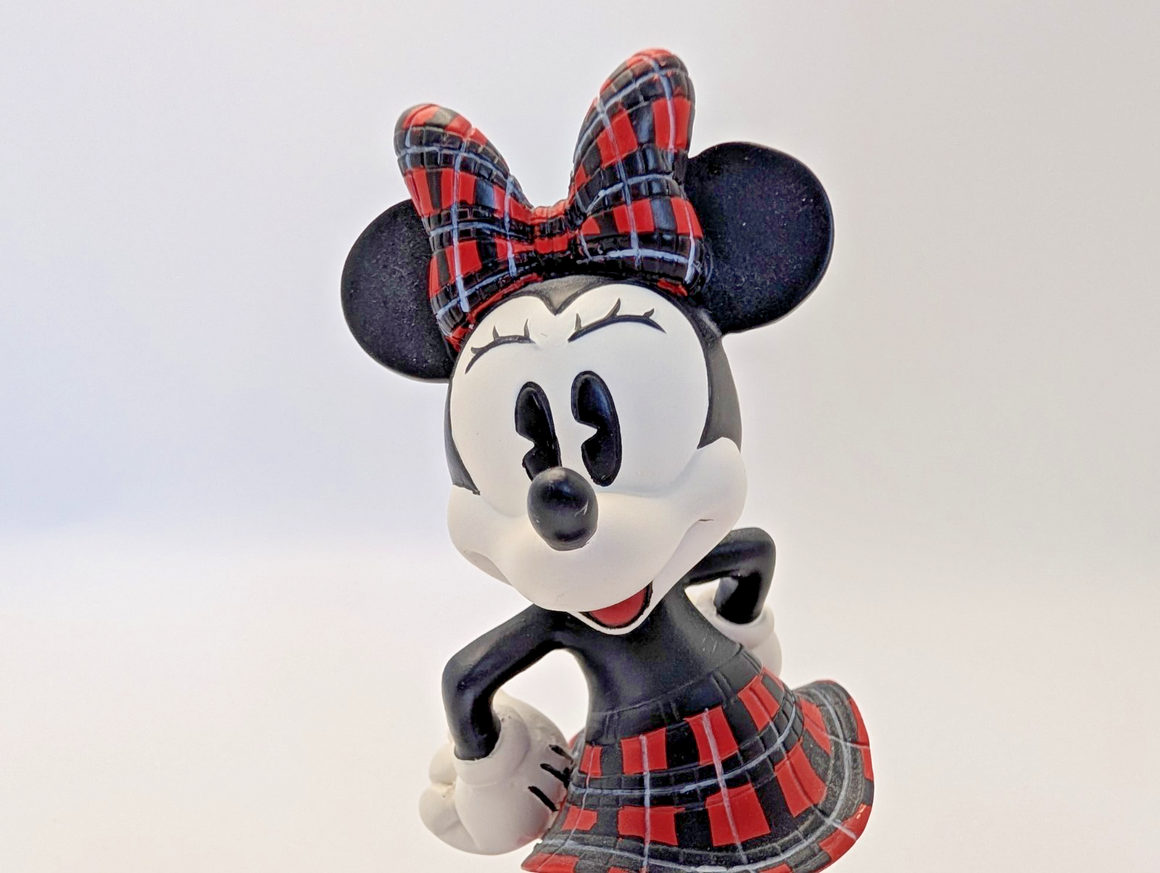 Disney Enchanting Collection Scottish Minnie Mouse boxed figurine A27163
