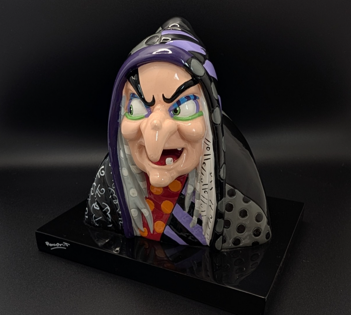 Disney Britto Old Hag Evil Queen bust 4039140 Snow White figurine - view 2