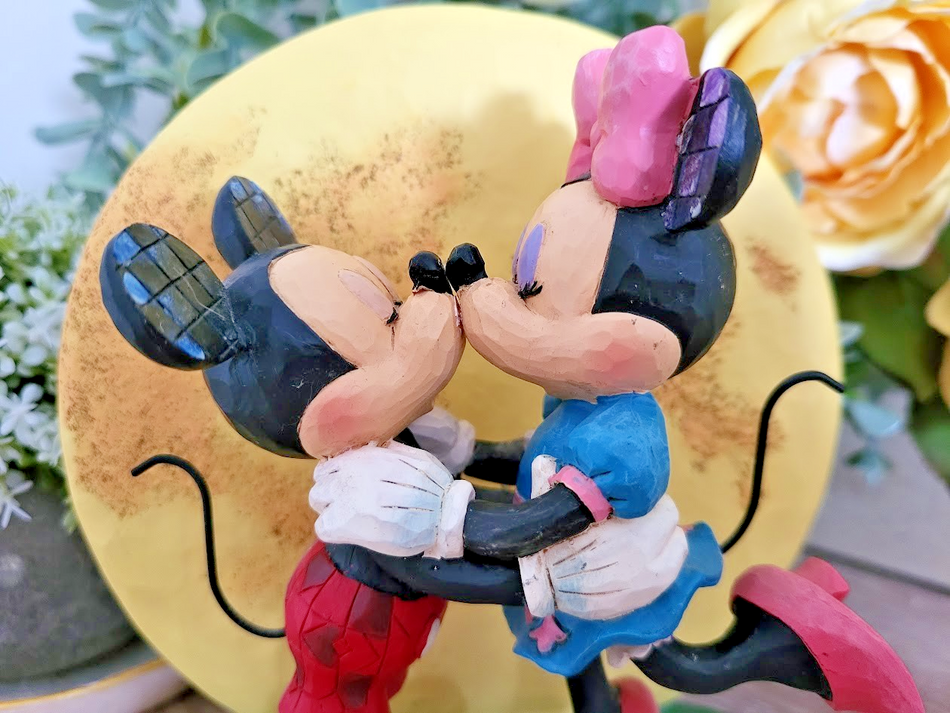 Disney Traditions Magic And Moonlight Figurine Mickey Minnie Ornament Jim Shore1