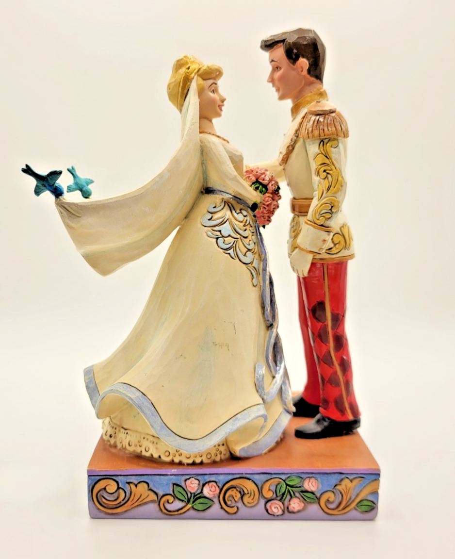 Disney Traditions Cinderella & Prince Charming Wedding Figurine 40567481