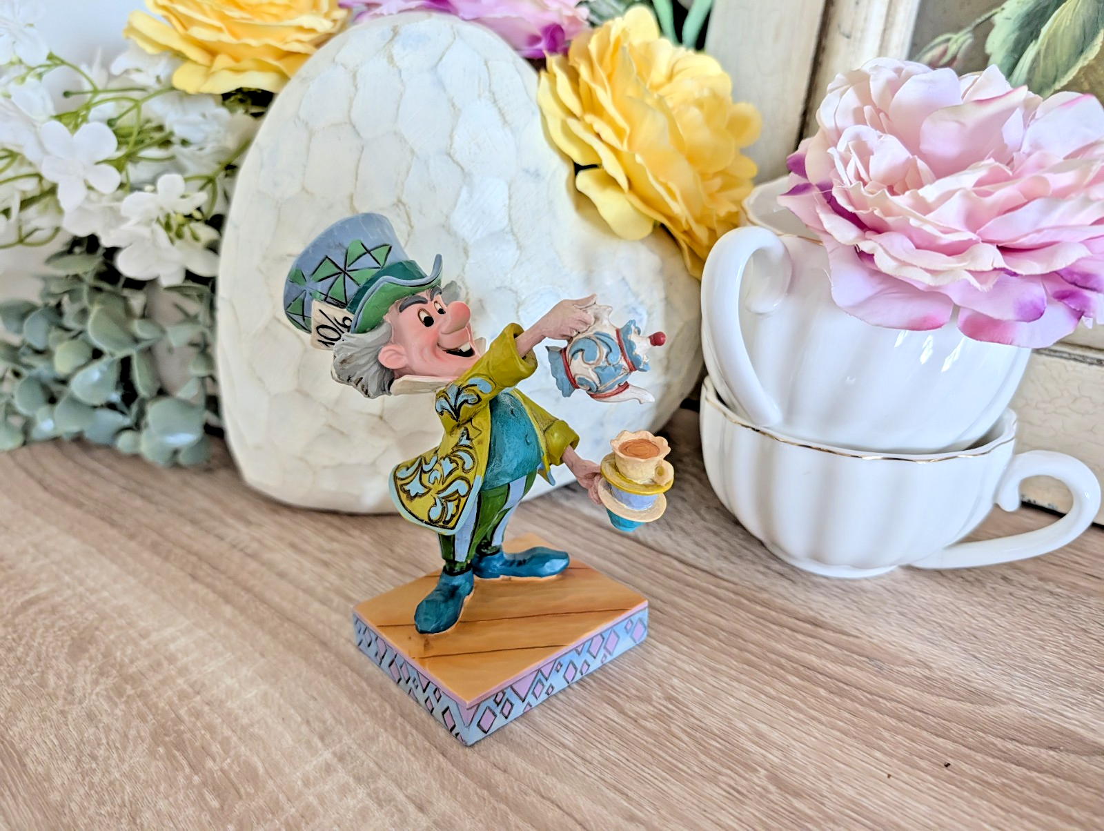 Disney Traditions Mad Hatter A Spot of Tea figurine photo 3