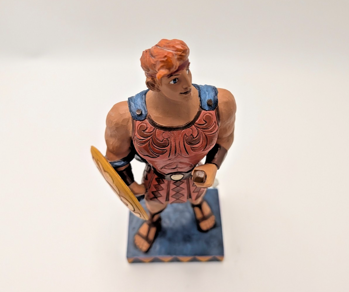 Disney Traditions Hercules Mythic Hero 4055406 unboxed figurine - top view