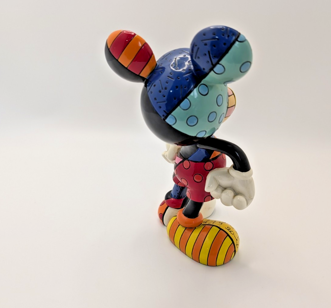 Disney Britto Mickey Mouse Figurine Pop Art 4019372 Colourful Collectable8
