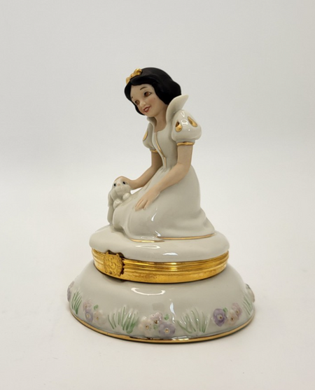 Lenox Disney Snow White Treasure Trinket Box 6126148 COMPLETE Boxed COA - Rare3