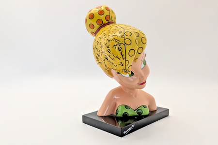 Disney Britto Tinker Bell Bust Figurine Colourful Pop Art 403389110