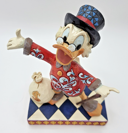 Disney Traditions Scrooge McDuck Treasure Seeking Tycoon Ornament DuckTales11