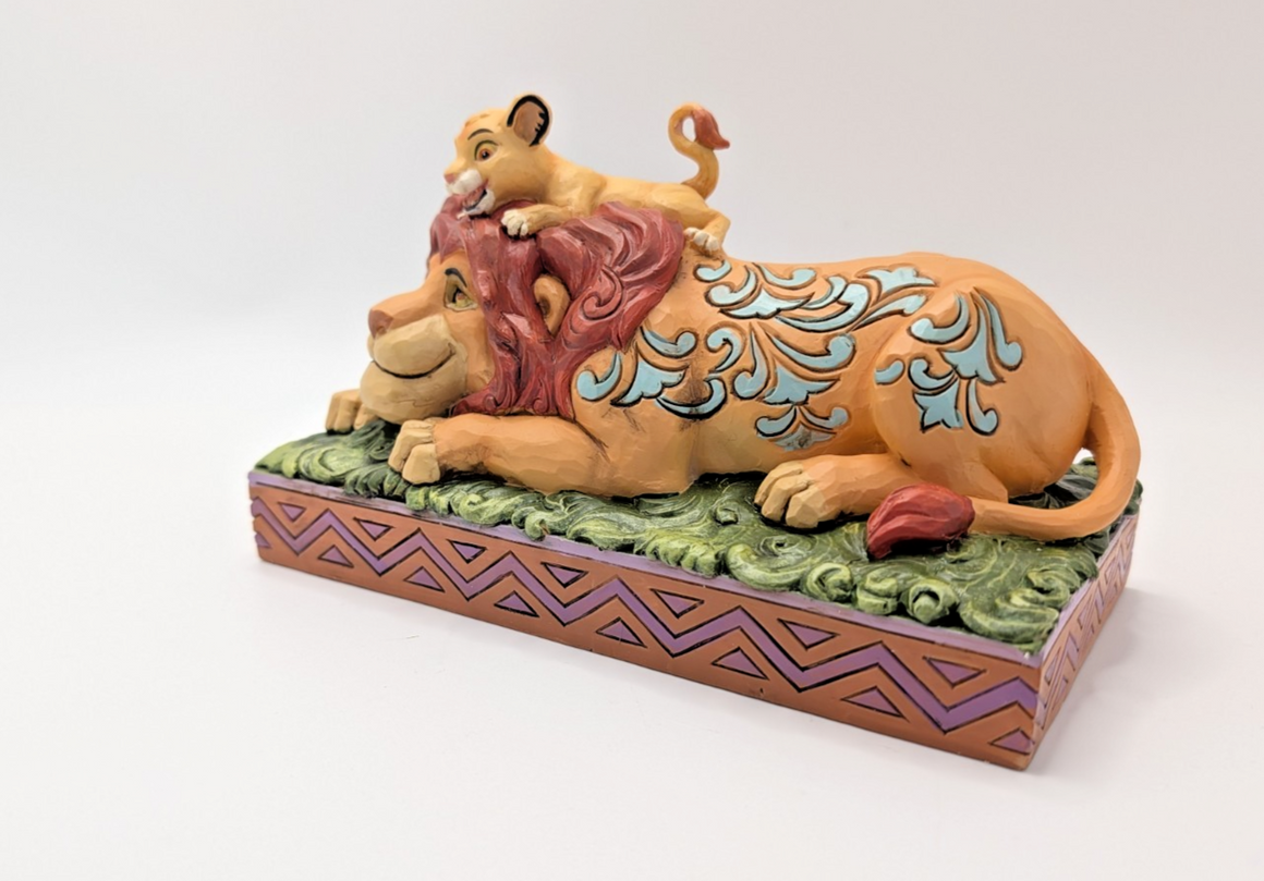 Disney Traditions Simba and Mufasa A Father's Pride figurine photo 6
