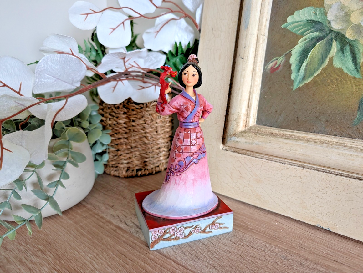 Disney Traditions Mulan and Mushu Determined and Tough 4037510 – front view