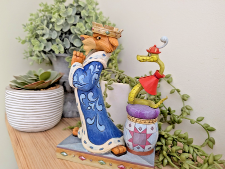 Disney Traditions Prince John and Sir Hiss Royal Pains 4050418 boxed figurine