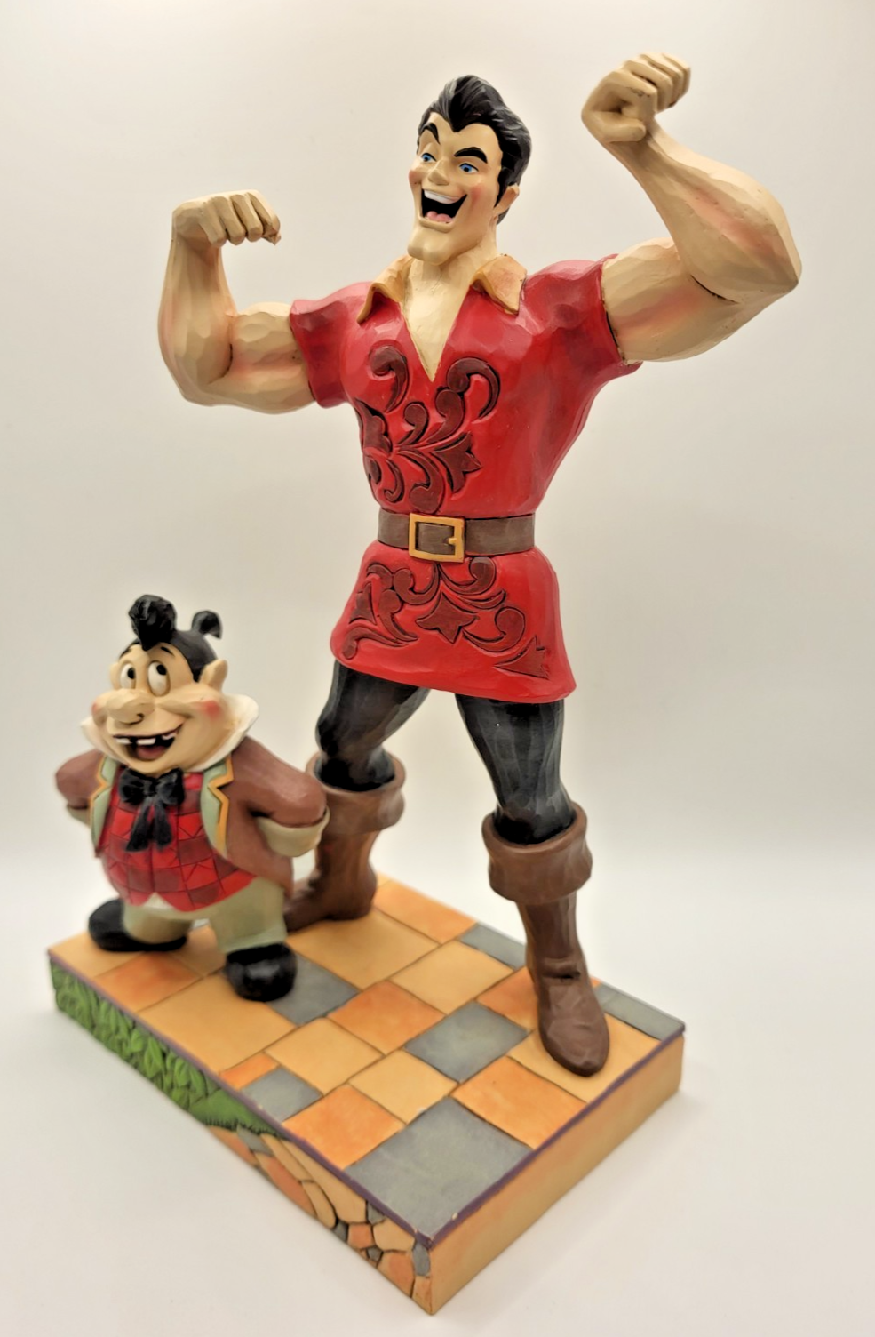 Jim Shore Disney Traditions Gaston Lefou 6005969 Boxed Beauty Beast Figurine3