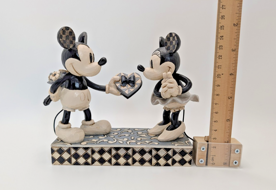Disney Traditions Mickey Minnie Real Sweetheart Figurine Vintage Style Jim Shore13