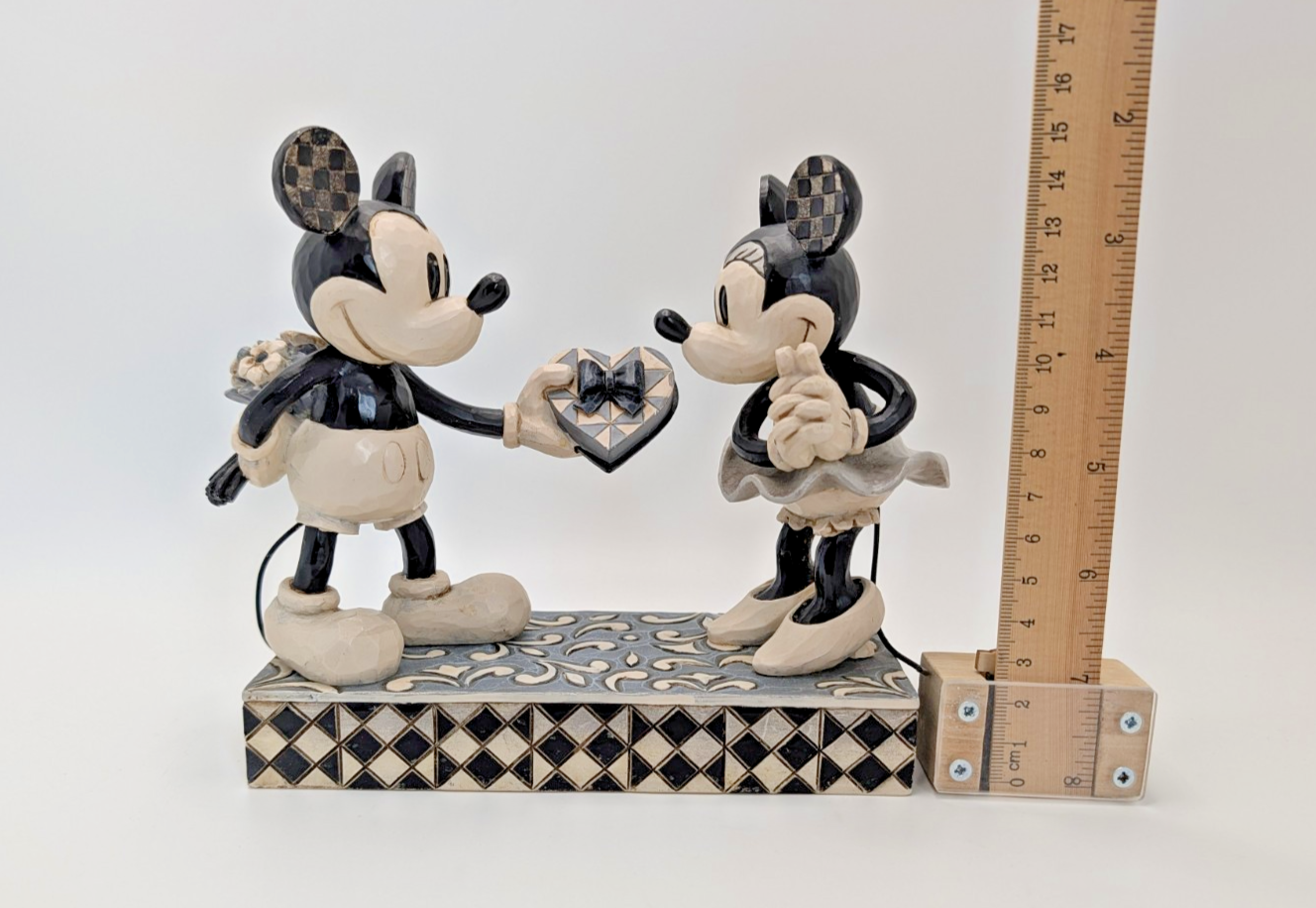 Disney Traditions Mickey Minnie Real Sweetheart Figurine Vintage Style Jim Shore13